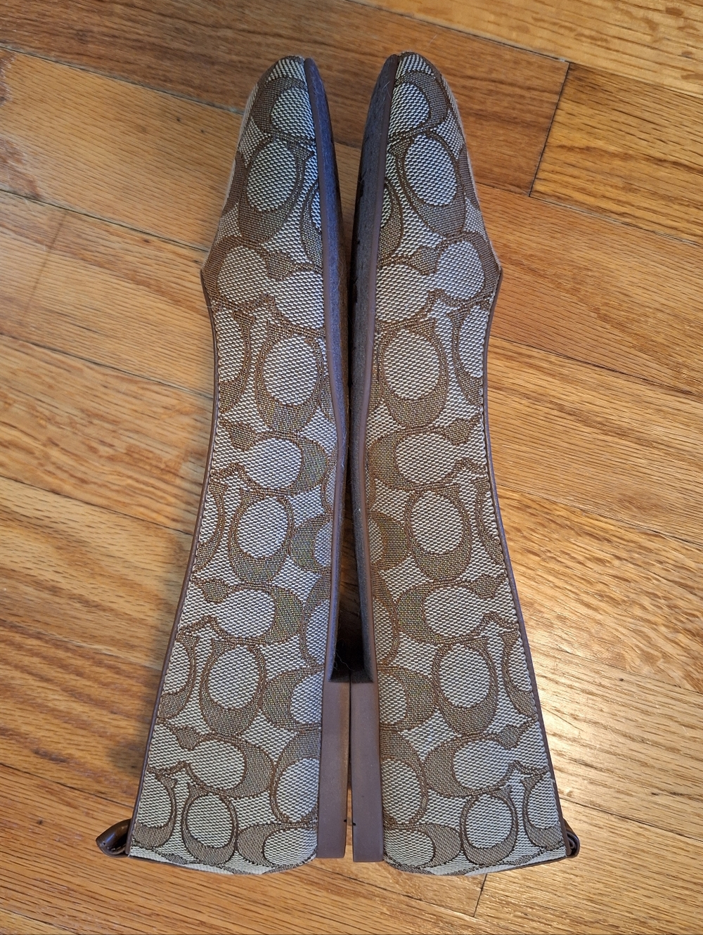 COACH Wendy Ballet Flats Shoes Size 10 New! - Picture 12 of 16